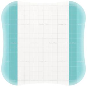 Medicazione speciale attiva trasparente con idrocolloide comfeel plus 20x20 cm 5 pezzi