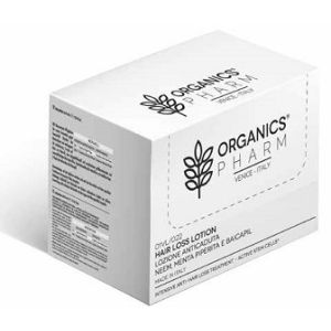 Organics pharm hair loss lotion neem oil-peppermint-baicapil 6 fiale da 6 ml
