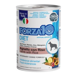 Forza 10 diet agnello-riso umido cane