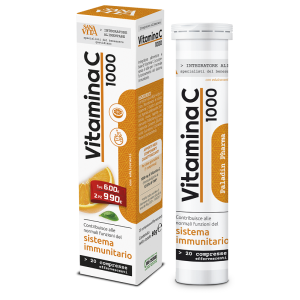 Sanavita vitamina c 20 compresse effervescenti