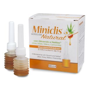 Miniclis natural md bambini 6 pezzi