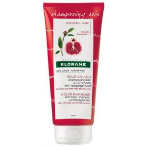 Klorane shampoo trattante anti-sbiadimento senza solfati al melograno 200 ml