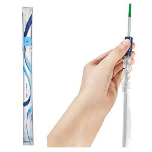 Catetere vescicale autolubrificante liquick x-treme rivestimento idrofilo diametro ch12 lunghezza 20 cm punta ergothan 2 fori sfalsati 30 pezzi