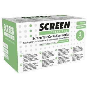 Screen test conta spermatica screen 2 pezzi