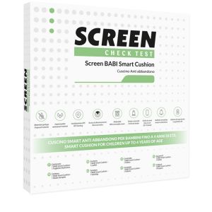 Screen babi smart cushion cuscino antiabbandono seggiolino auto con allarme sonoro su app