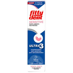 Fittydent sensitive pasta adesiva con aloe vera 40 g