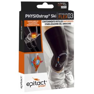 Ginocchiera epitact sport physiostrap ski xs
