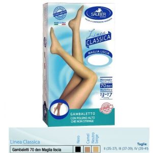 Sauber gambaletto maglia liscia 140 denari beige 3