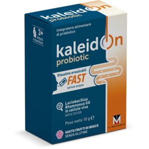 Kaleidon probiotic fast frutti di bosco 10 buste orosolubili