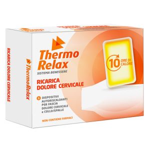 Thermorelax ricarica per fascia dolore cervicale 6 dispositivi autoriscaldanti