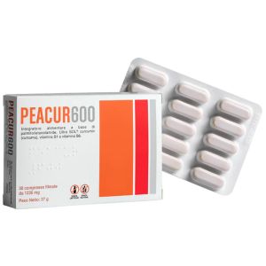 Peacur 600 30 compresse 36 g