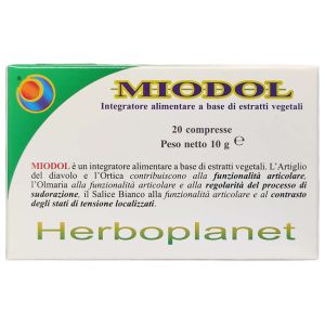 Miodol 20 compresse blister 10 g