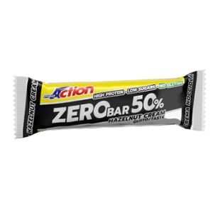 Proaction zero bar 50% crema di nocciole 60 g