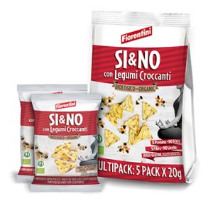Bio si & no legumi croccanti 5 x 20 g
