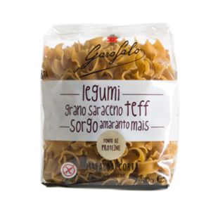 Garofalo mafalda pasta senza glutine legumi e cereali 400 g