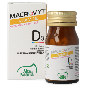 Macrovyt vitamina d3 veg 60 compresse orosolubili