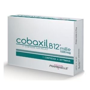 Cobaxil b12 1000 mcg 5 compresse sublinguali
