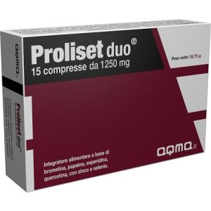 Proliset duo 15 compresse