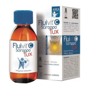 Fluivit c sciroppo tux flacone 150 ml