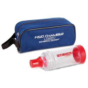 Fisiochamber vision plus camera inalazione anti statica con boccaglio