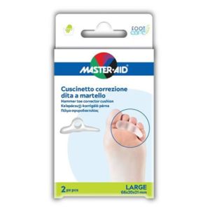 Correttore dita a martello master-aid footcare large 2 pezzi c13