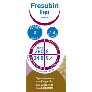 Fresubin hepa drink cappuccino 4 x 200 ml