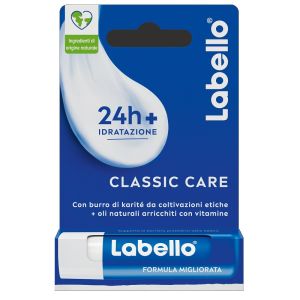 Labello classic care stick 24h idratazione fondente sulle labbra 5,5 ml