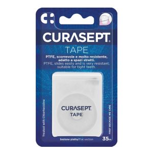 Curasept floss ptfe tape clorexidina