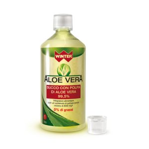 Winter aloe vera succo e polpa 1 litro