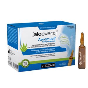 Aloevera2 aeromucil 10 fiale 5 ml