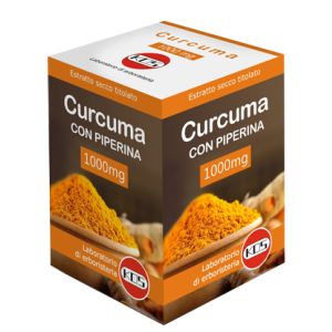 Curcuma con piperina 1 g 30 compresse ovali