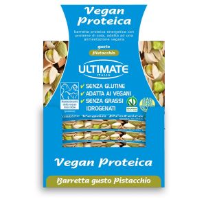 Ultimate barretta vegan proteica pistacchio 24 x 40 g