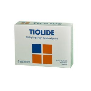 Tiolide 20 compresse deglutibili monostrato fast slow