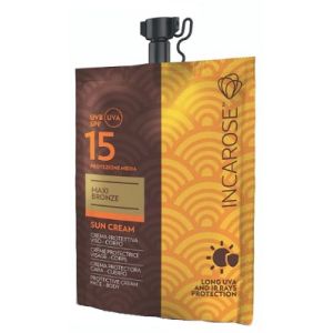 Incarose maxi bronze sun cream spf15 50 ml
