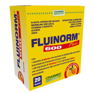 Fluinorm 600 plus 20 bustine