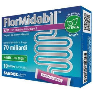 Flormidabil ultra 10 bustine con stevia