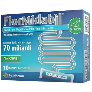 Flormidabil daily 10 bustine con stevia