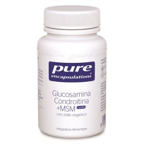 Pure encapsulations glucosamina condroitina + msm 30 capsule