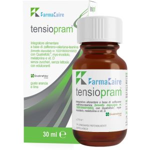 Tensiopram gocce 30 ml gusto arancia e lime