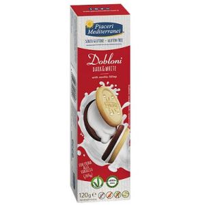 Piaceri mediterranei dobloni dark & white 120 g