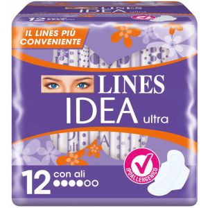 Idea ultra assorbente giorno con ali 12 pezzi