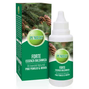 Pumilio forte essenza balsamica oli essenziali naturali pino pumilio & menta 40 ml