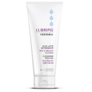 Vidermina lubripiu' olio latte detergente secchezza intima 200 ml