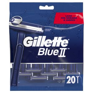 Gillette blue ii usa & getta standard 20 pezzi