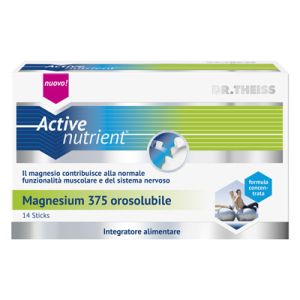 Theiss active nutrient magnesium 375 14 stick orosolubili