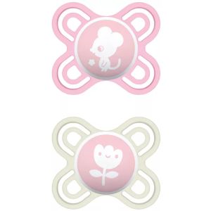 Mam succhietto perfect start 0-2 mesi silicone single box femmina