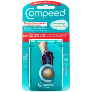 Compeed cerotti per vesciche pianta piede sport 5 pezzi