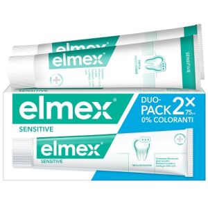 Elmex sensitive dentifricio bitubo 2x75 ml