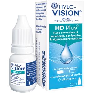 Hylovision hd plus collirio umettante e protettivo 15 ml
