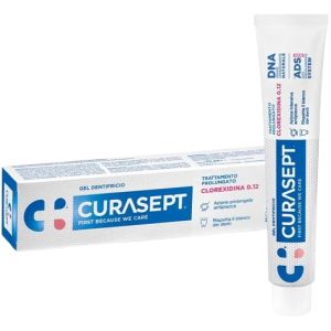 Curasept dentifricio 0,12 75 ml ads+dna